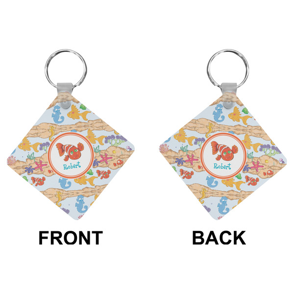 Under the Sea Diamond Keychain (Front + Back)