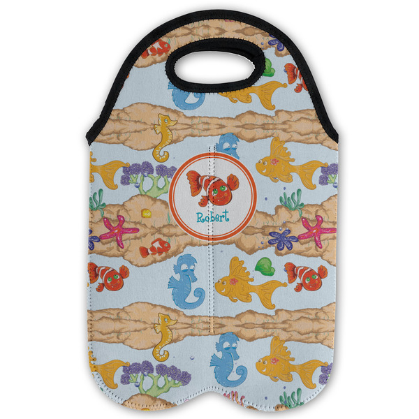 Under the Sea Double Wine Tote - Flat (new)