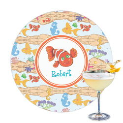 Under the Sea Printed Drink Topper - 3.25" (Personalized)