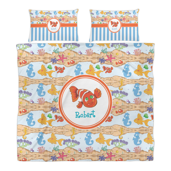 Under the Sea Duvet Cover Set - King - Alt Approval