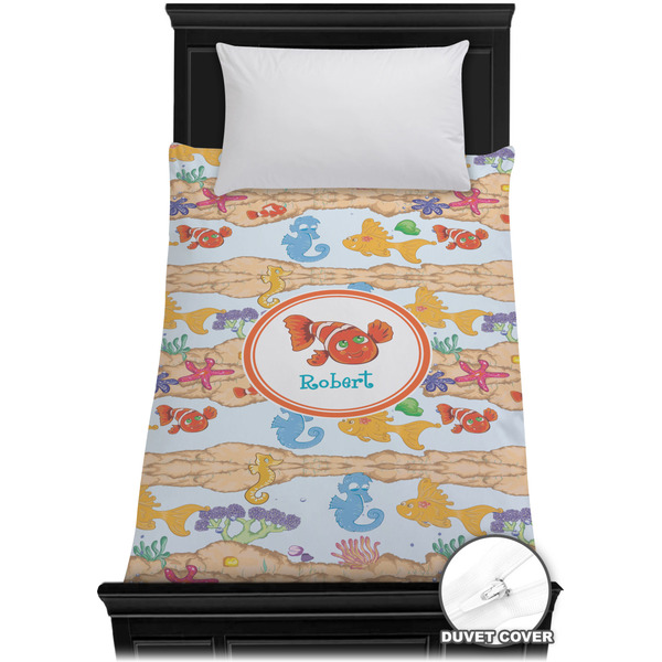 Custom Under the Sea Duvet Cover - Twin XL (Personalized)