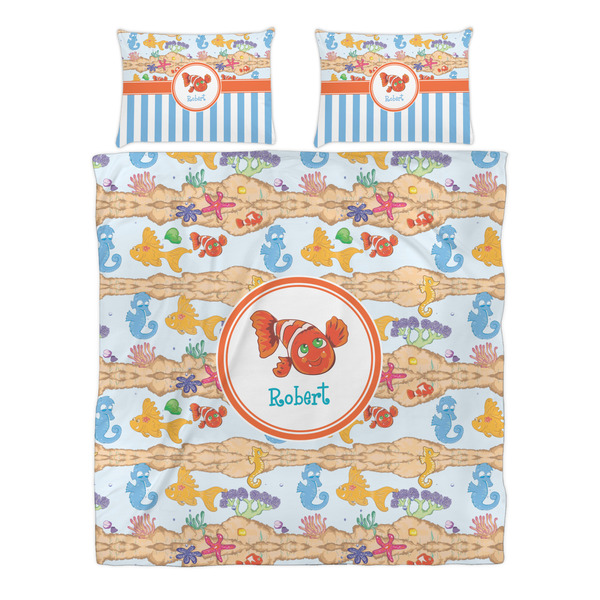 Under the Sea Duvet cover Set - Queen - Alt Approval