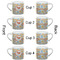 Under the Sea Espresso Cup - 6oz (Double Shot Set of 4) APPROVAL