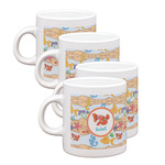 Under the Sea Single Shot Espresso Cups - Set of 4 (Personalized)