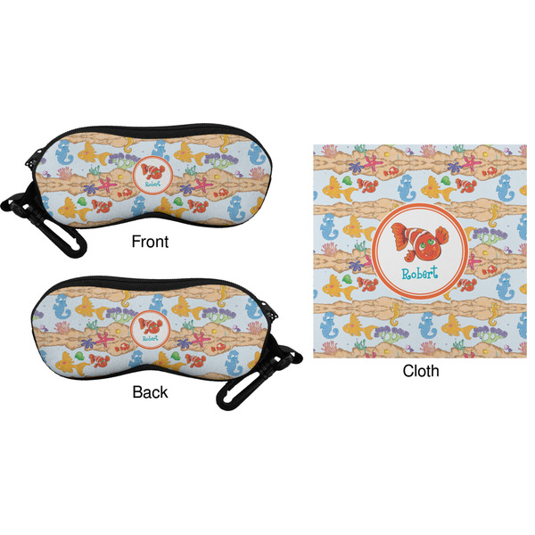 Under the Sea Eyeglass Case & Cloth (Approval)