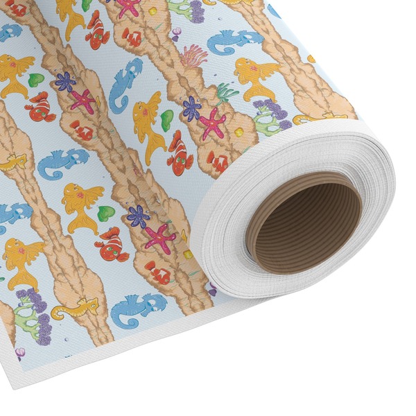 Custom Under the Sea Fabric by the Yard - Spun Polyester Poplin