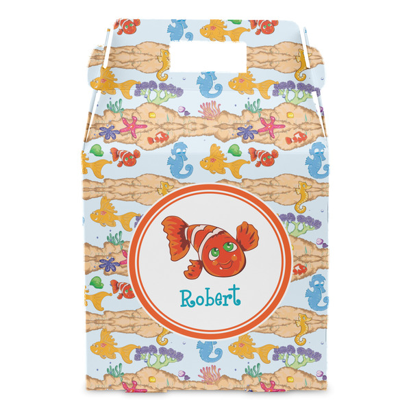 Under the Sea Gable Favor Box - Front