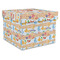 Under the Sea Gift Box with Lid - Canvas Wrapped - X-Large (Personalized)