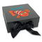Under the Sea Gift Boxes with Magnetic Lid - Black - Front (angle)