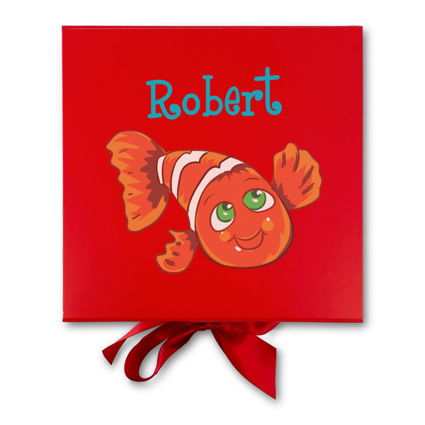 Under the Sea Gift Boxes with Magnetic Lid - Red - Approval