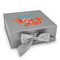 Under the Sea Gift Boxes with Magnetic Lid - Silver - Front