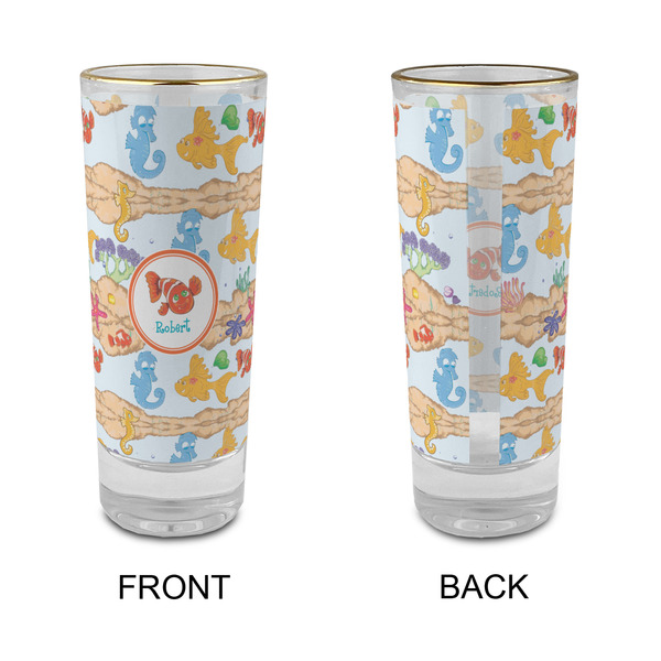 Under the Sea Glass Shot Glass - 2 oz - Single - APPROVAL