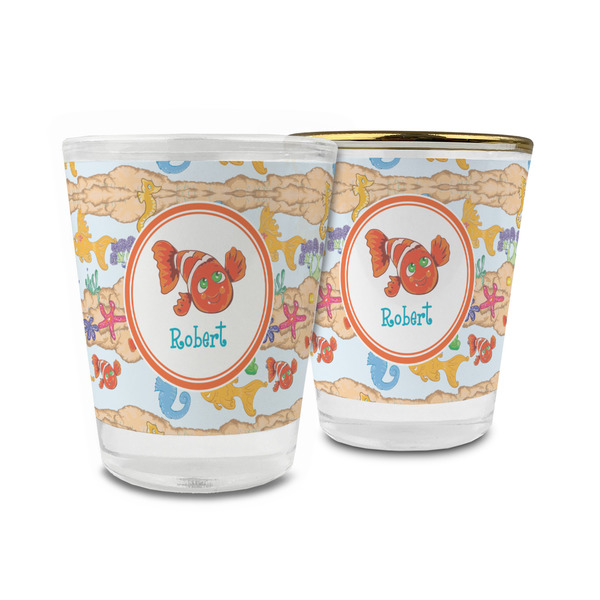 Custom Under the Sea Glass Shot Glass - 1.5 oz (Personalized)