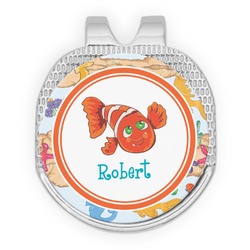 Under the Sea Golf Ball Marker - Hat Clip - Silver