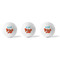 Under the Sea Golf Balls - Generic - Set of 3 - APPROVAL