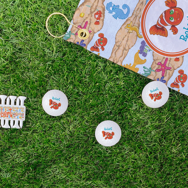 Under the Sea Golf Balls - Generic - Set of 3 - LIFESTYLE