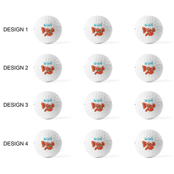 Under the Sea Golf Balls - Titleist - Set of 12 - APPROVAL