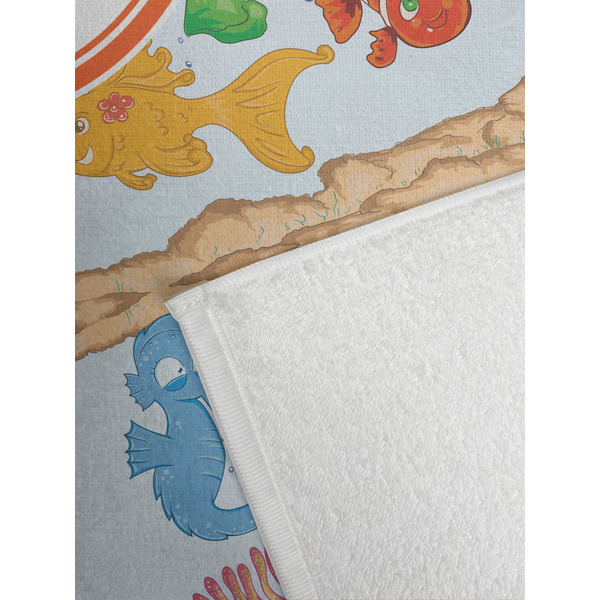 Under the Sea Golf Towel - Detail