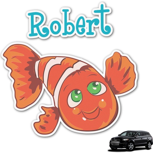 Custom Under the Sea Graphic Car Decal (Personalized)