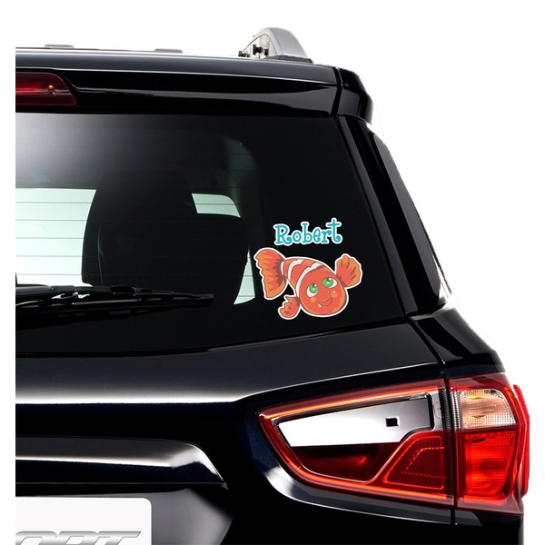 Under the Sea Graphic Car Decal (On Car Window)