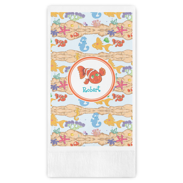 Custom Under the Sea Guest Paper Towels - Full Color (Personalized)