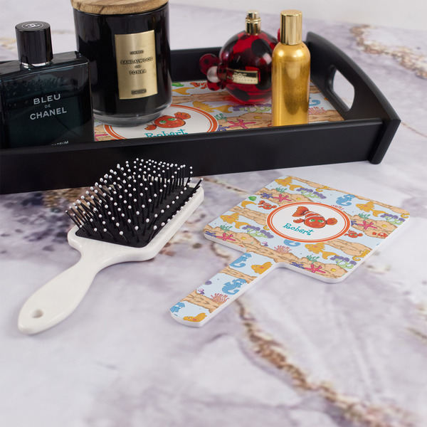 Under the Sea Hand Mirror - With Hair Brush