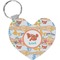 Under the Sea Heart Keychain (Personalized)