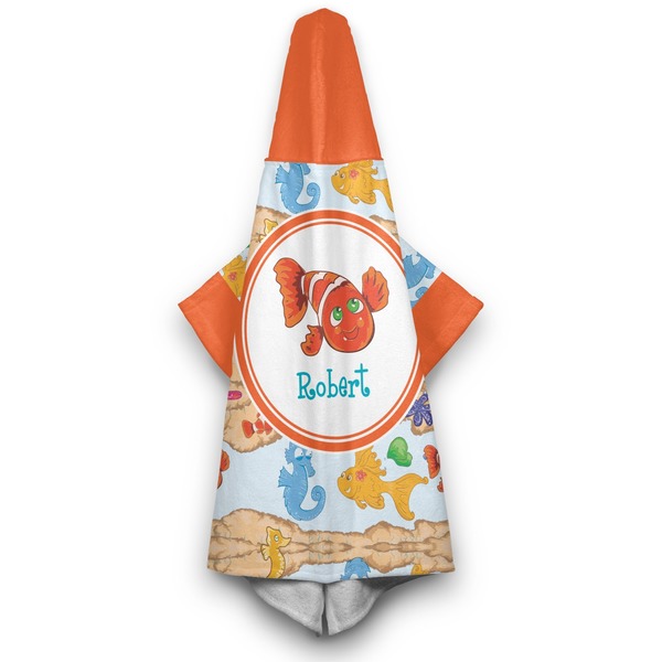 Under the Sea Hooded Towel - Hanging