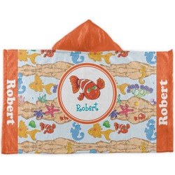 Under the Sea Kids Hooded Towel (Personalized)