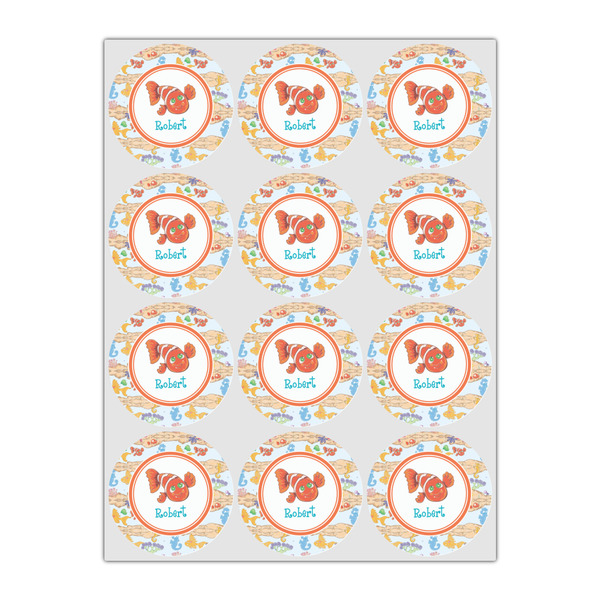 Under the Sea Icing Circle - Small - Set of 12