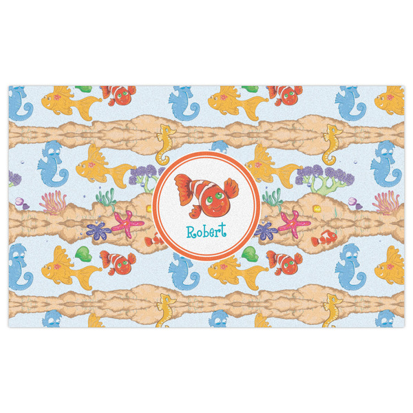 Under the Sea Indoor / Outdoor Rug - 3'x5' - Front Flat