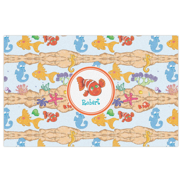 Under the Sea Indoor / Outdoor Rug - 5'x8' - Front Flat