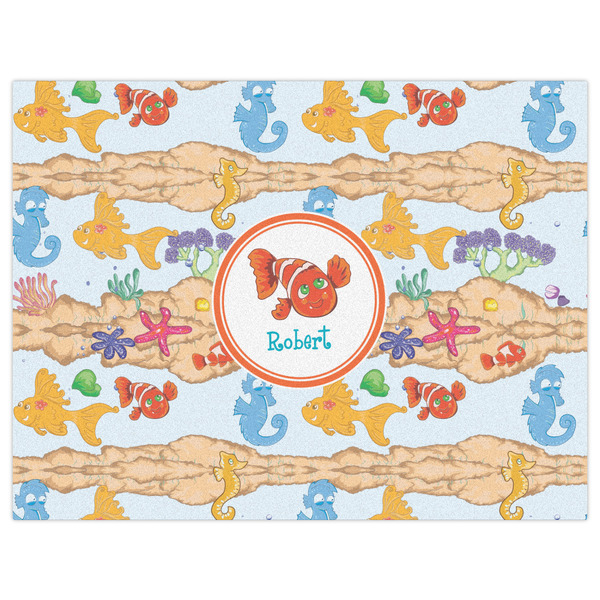 Under the Sea Indoor / Outdoor Rug - 6'x8' - Front Flat