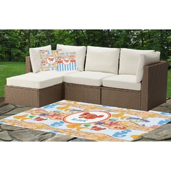 Under the Sea Indoor / Outdoor Rug - Custom Size w/ Name or Text