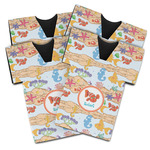 Under the Sea Jersey Bottle Cooler - Set of 4 (Personalized)