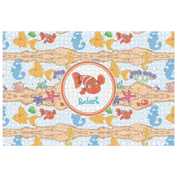 Custom Under the Sea Jigsaw Puzzle - 1000-piece (Personalized)