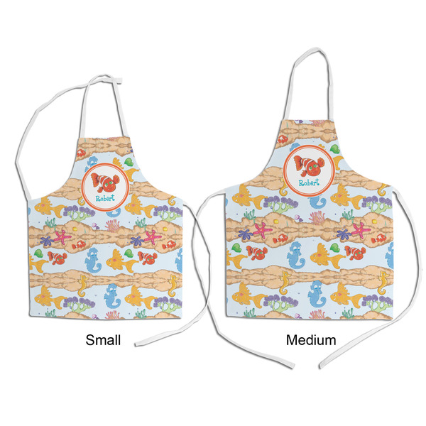 Under the Sea Kid's Aprons - Comparison