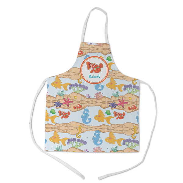 Custom Under the Sea Kid's Apron w/ Name or Text