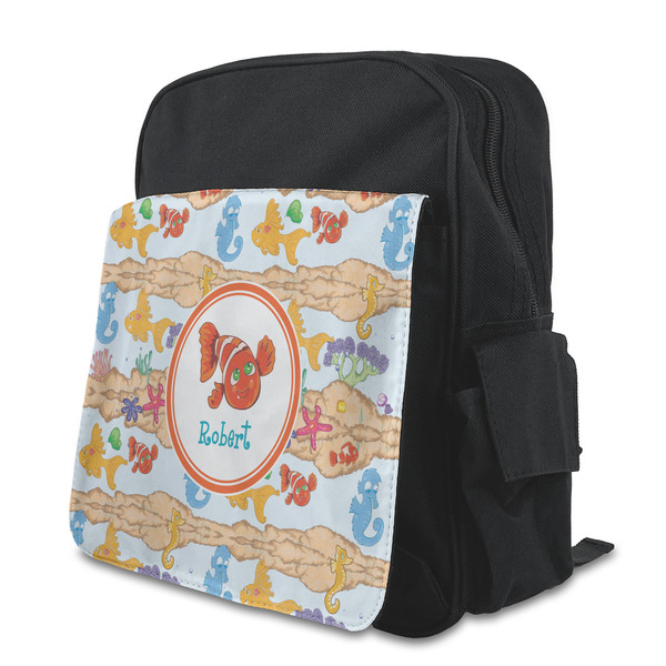 Custom Under the Sea Preschool Backpack (Personalized)