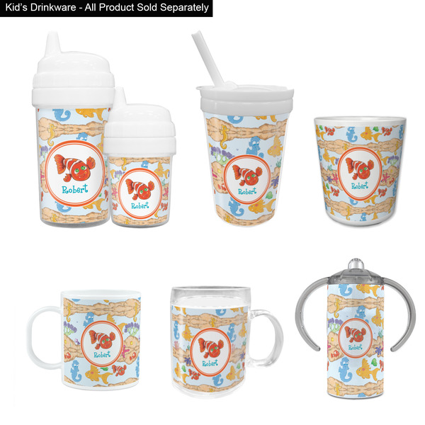 Under the Sea Kid's Drinkware - Customized & Personalized