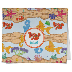 Under the Sea Kitchen Towel - Poly Cotton w/ Name or Text