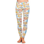 Under the Sea Ladies Leggings - Extra Large