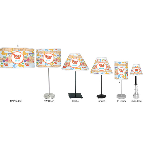 Under the Sea Lamp Full View Size Comparison