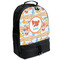 Under the Sea Large Backpack - Black - Angled View