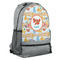 Under the Sea Large Backpack - Gray - Angled View