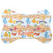 Under the Sea Bone Shaped Dog Food Mat (Large) (Personalized)
