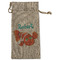Under the Sea Large Burlap Gift Bags - Front