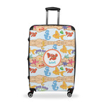 Under the Sea Suitcase - 28" Large - Checked w/ Name or Text