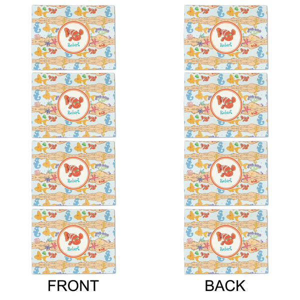 Under the Sea Linen Placemat - APPROVAL Set of 4 (double sided)