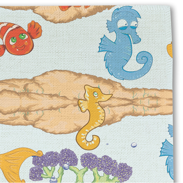 Under the Sea Linen Placemat - DETAIL